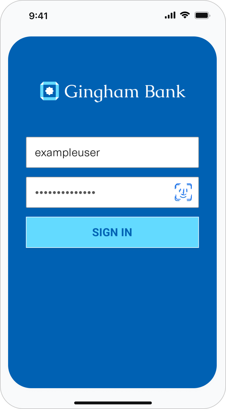 ...they sign in at institution's site or app and authorize Plaid's access...