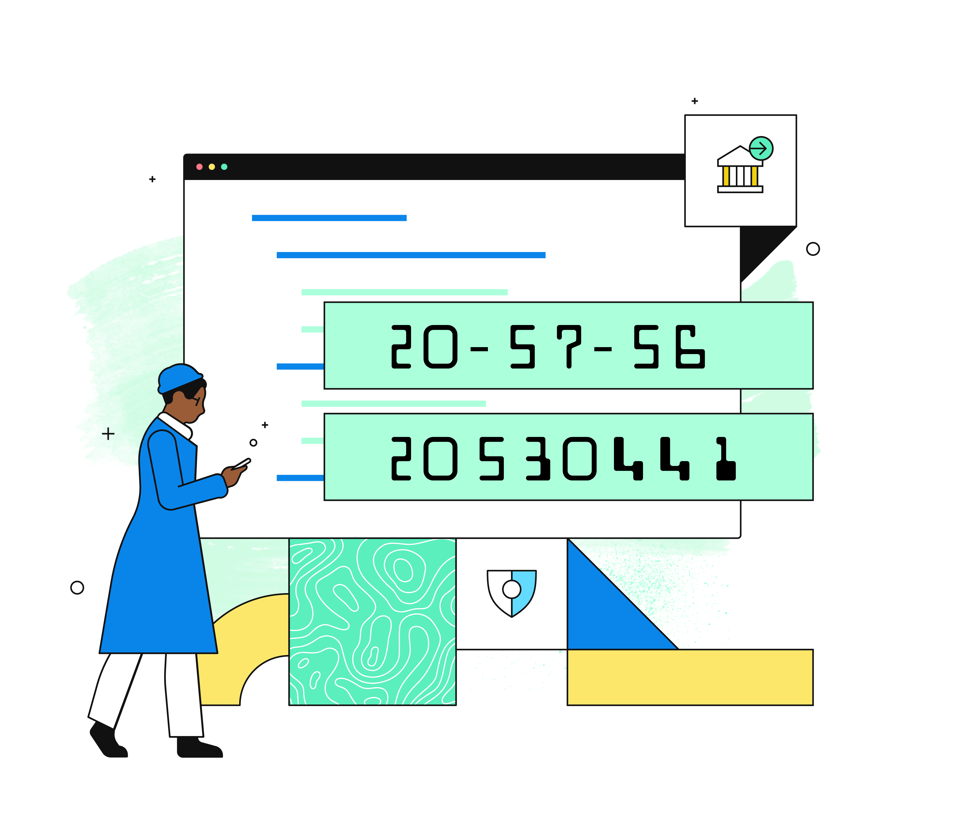 Seamlessly setup direct debits and payouts